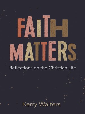 cover image of Faith Matters